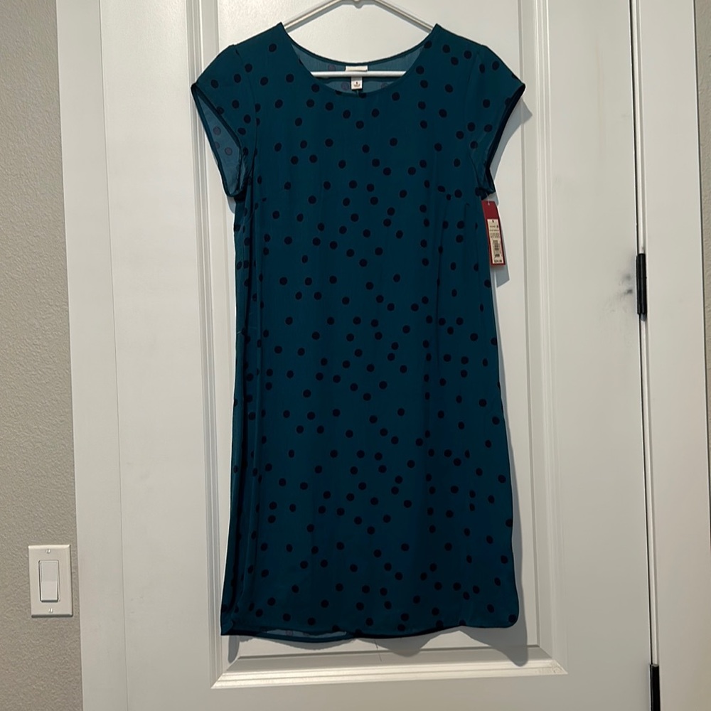 Summer teal dress